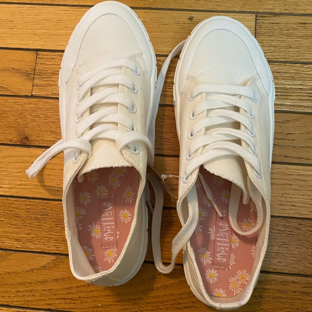 Mad Love for Target white sneakers